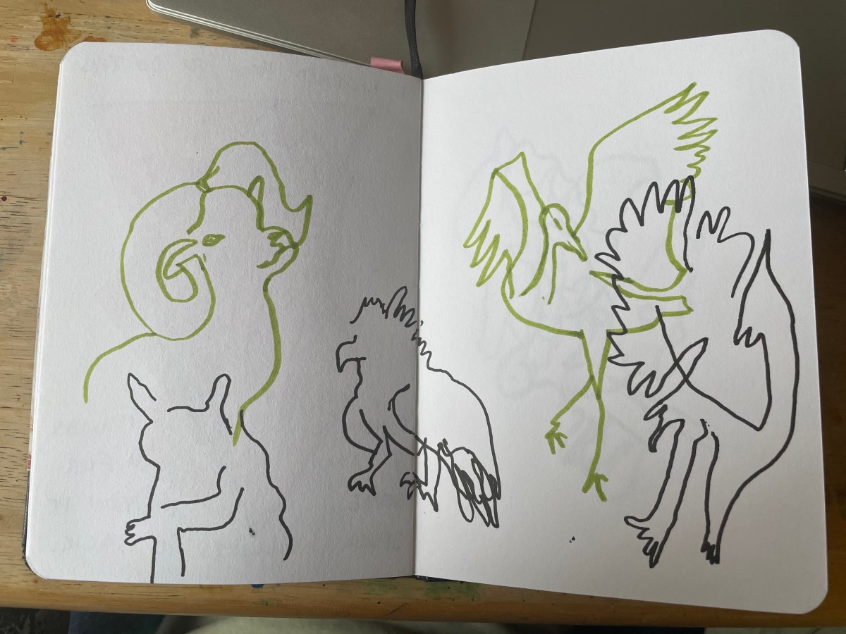 Exercise 2.3: Blind Contour&nbsp;Drawings